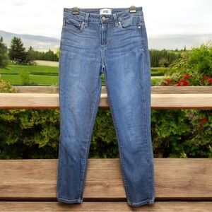 PAIGE Women's Verdugo crop Blue Jeans.  Size 27 great condition.